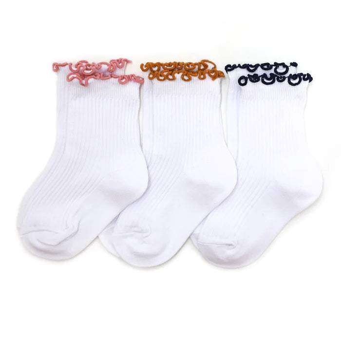 Recess Lettuce Trim Midi Sock 3pack