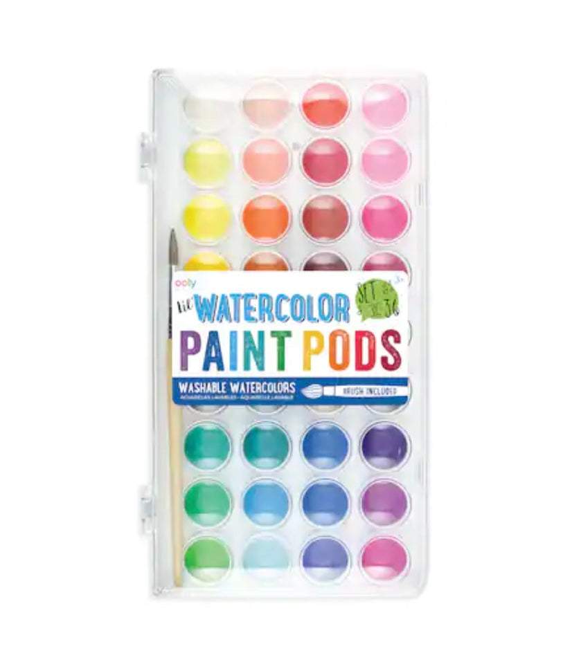 Lil Watercolor Paint Pods