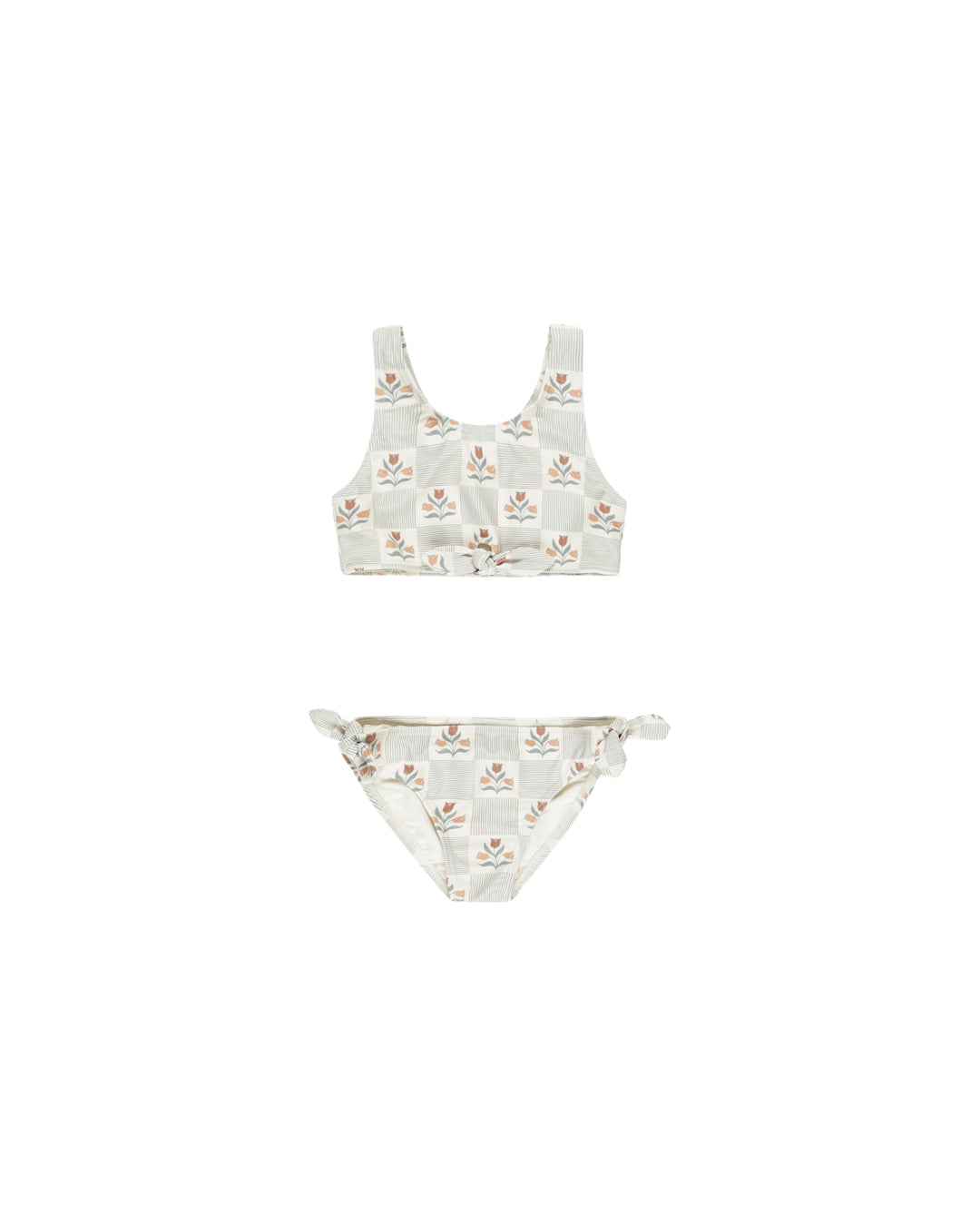 Knotted Bikini Garden Grid