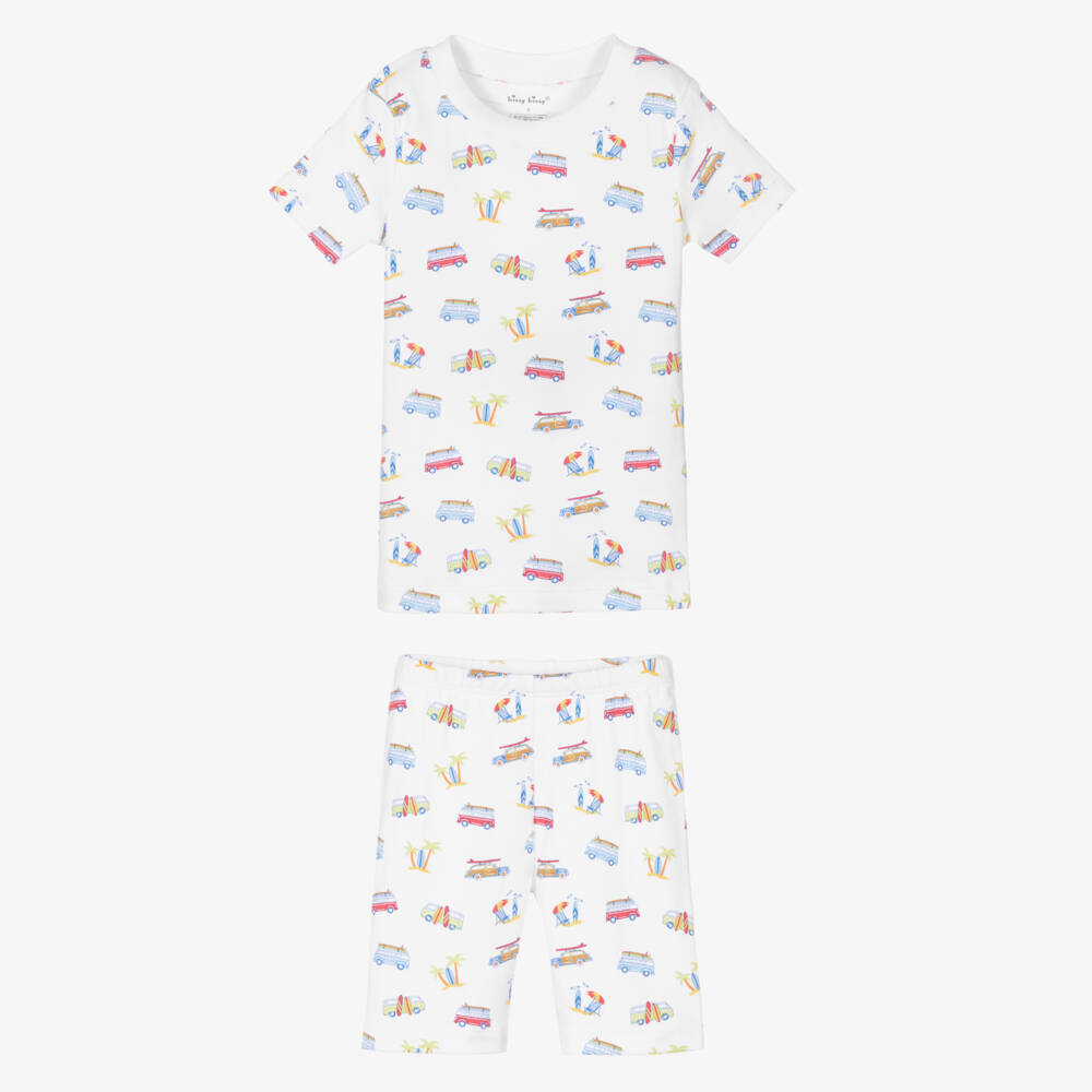 Surfing Vans Short Sleeve Pajama Set