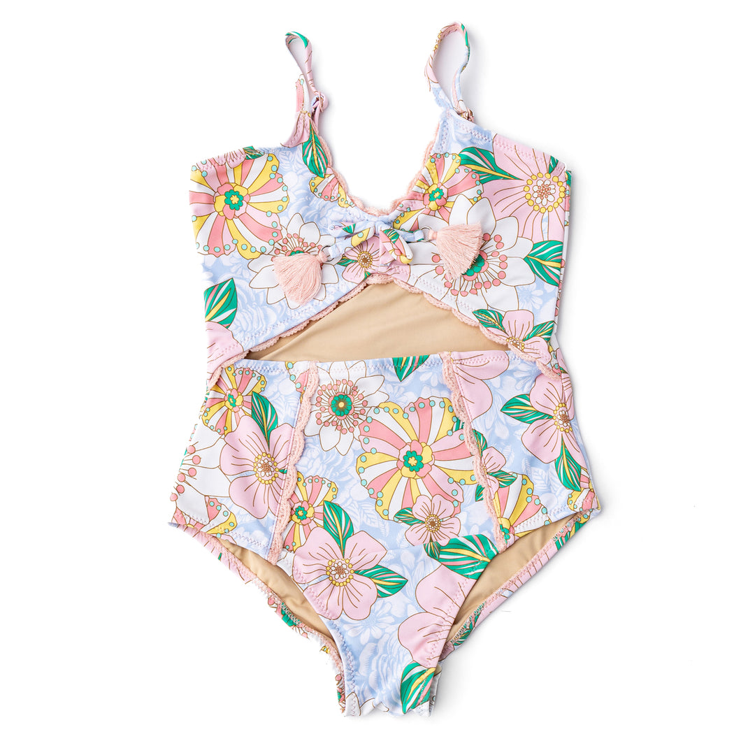 Retro Floral Monokini