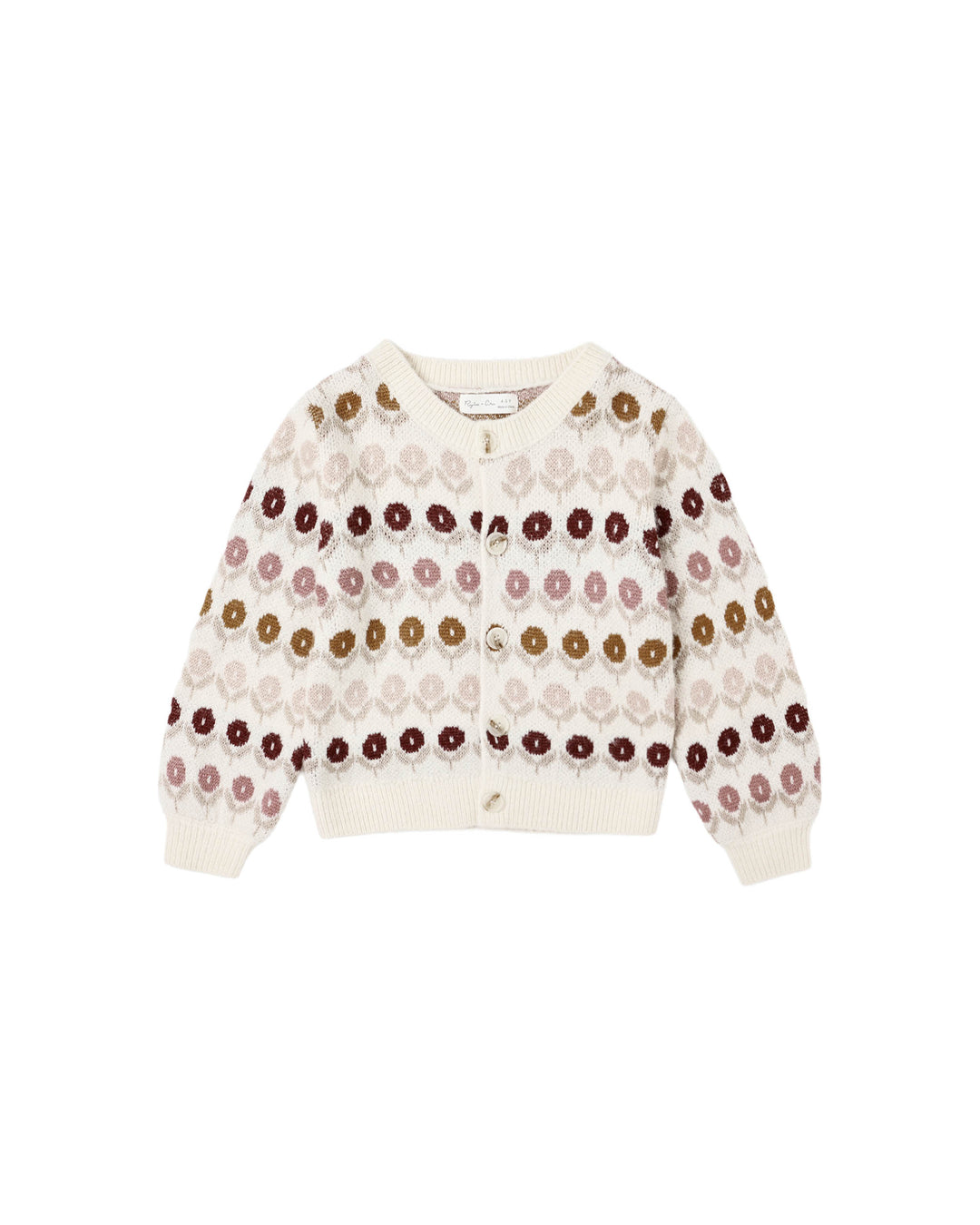 Cheyenne Cardigan Floral Jacquard