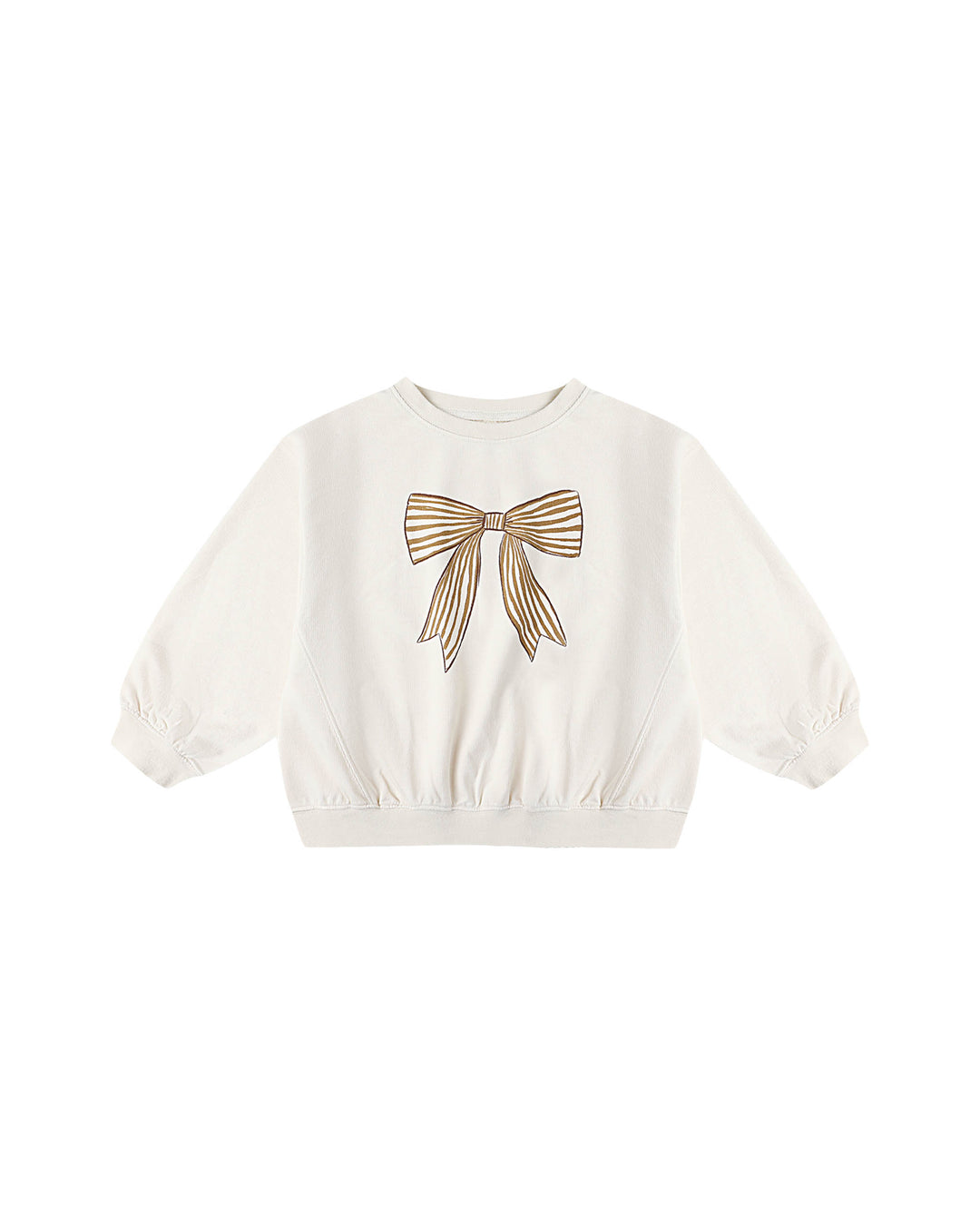 Oversized Sweatshirt Bow