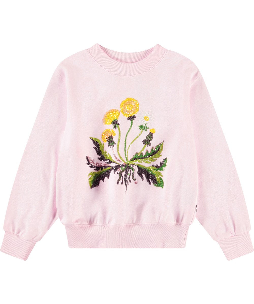 Marge Dandelion Glitter Sweatshirt