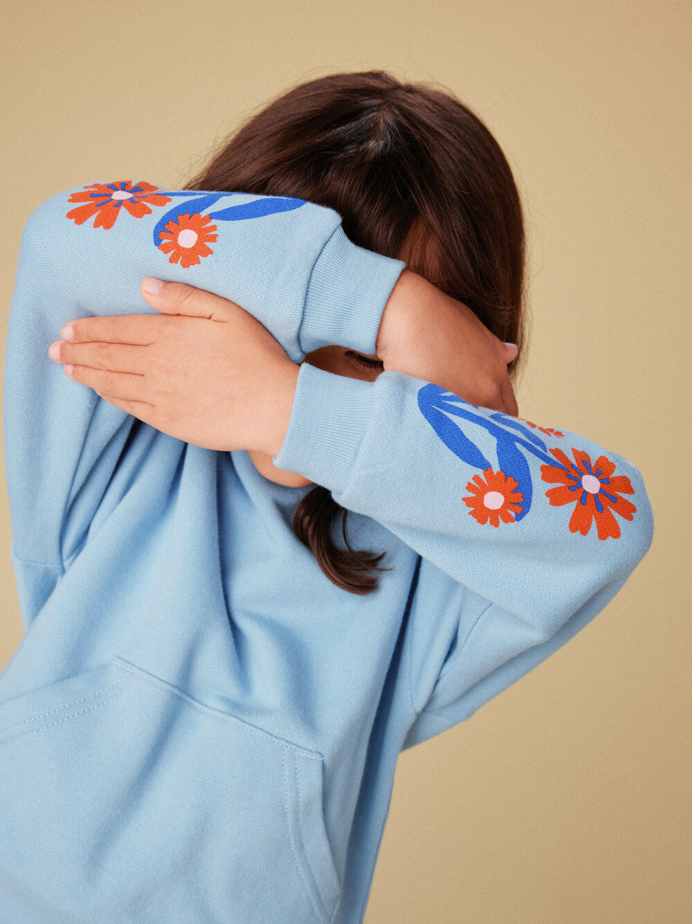 Floral Sleeve Kanga Popover