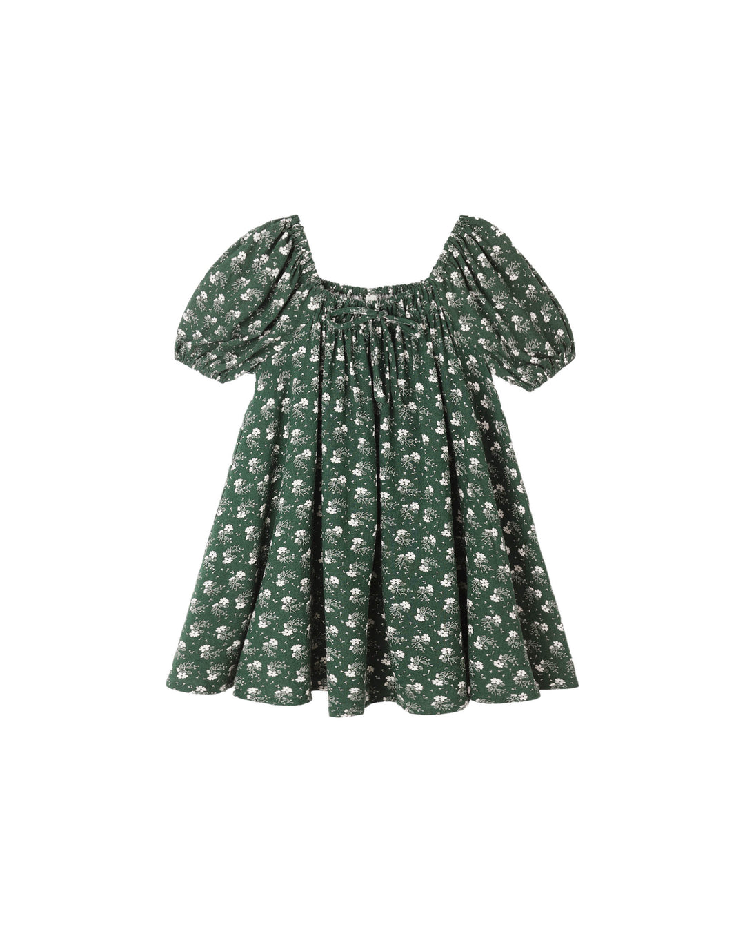 Sabrina Mini Dress Green Ditsy