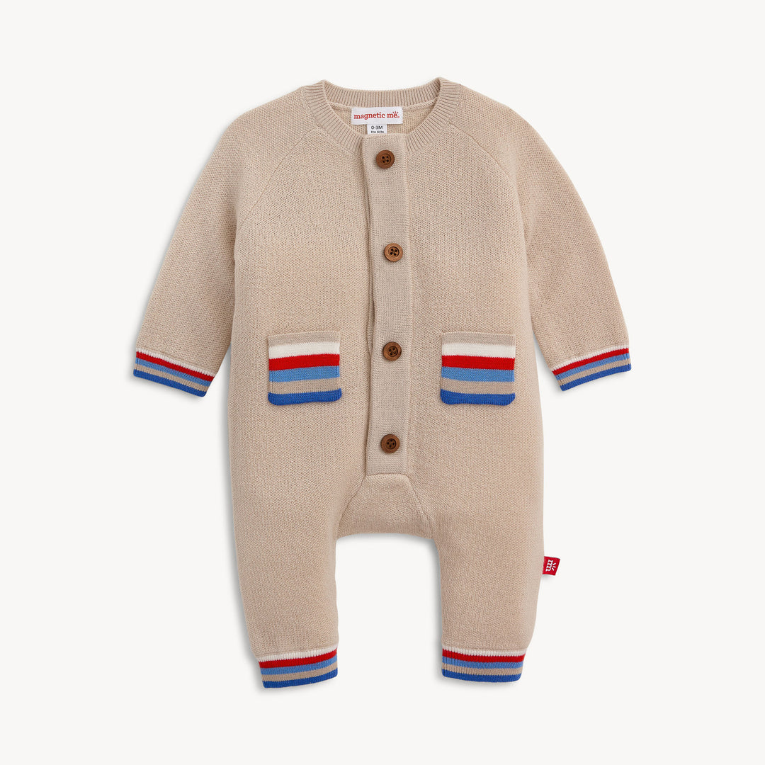 Oatmeal Wool Coverall