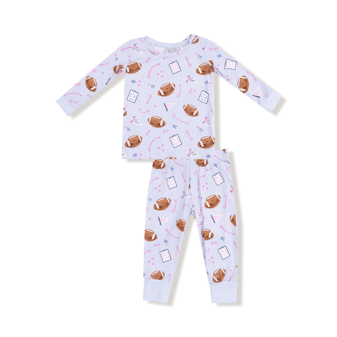 Touchdown Time Lavender Loungewear Set