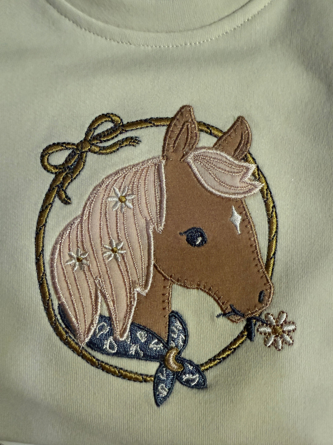 Horse Cameo Sweatshirt & Legging Set