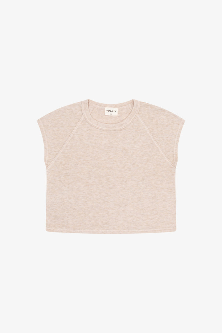 Hacci Jersey Sleeveless Raglan Tee