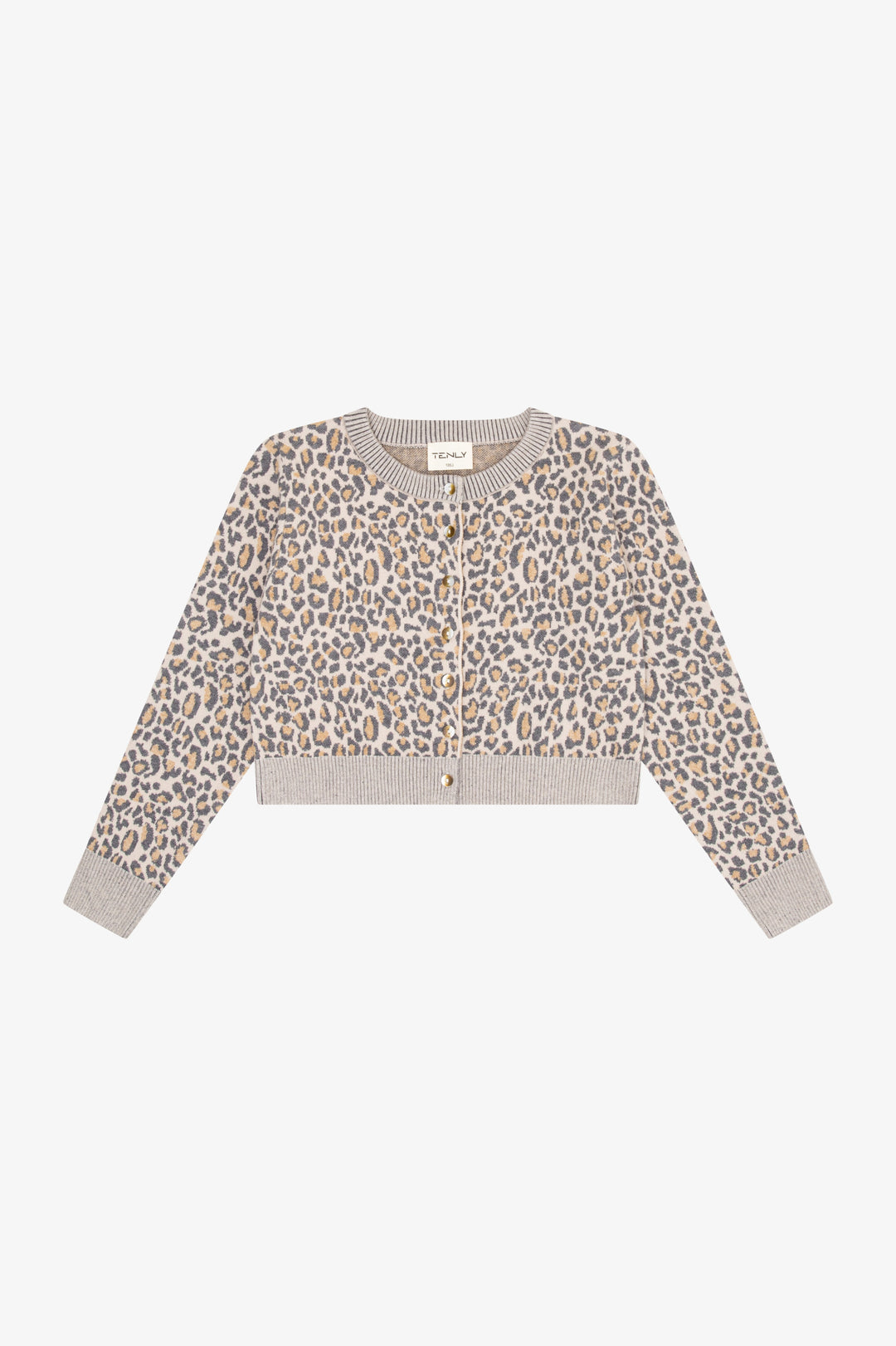 Leopard Button Down Cardigan