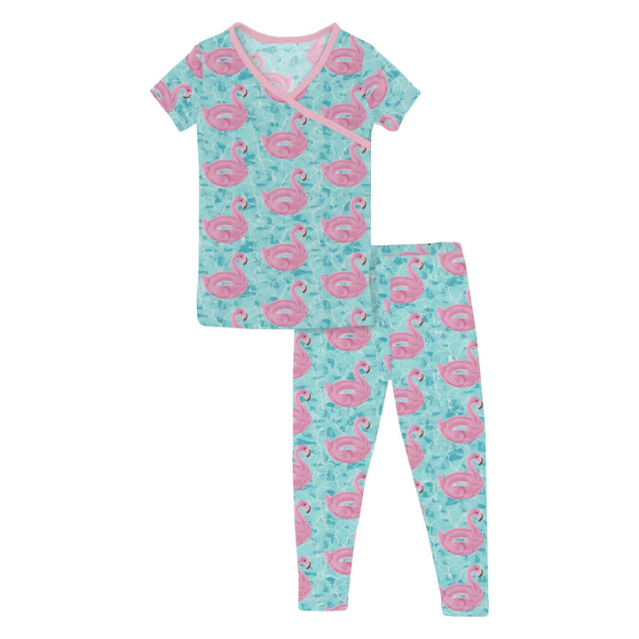 Pool Party Kimono Pajama Set