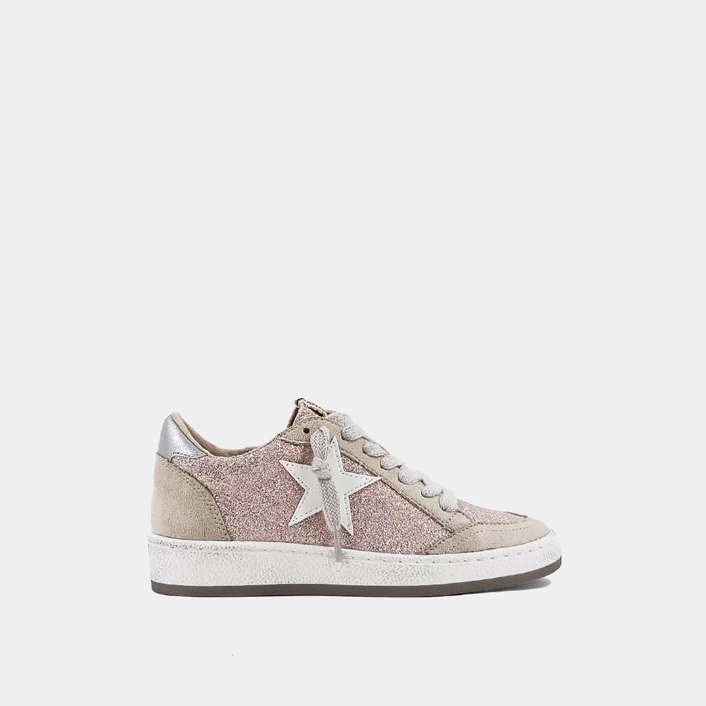 Champagne Glitter Paz Shoe