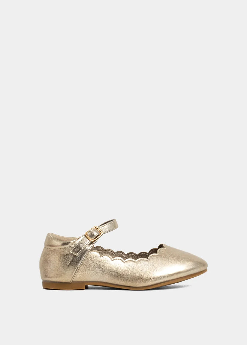 Agatha Mini Light Gold Shoe