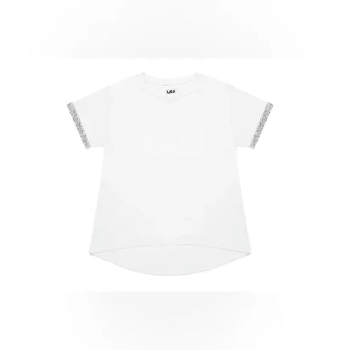 White Lux Tee