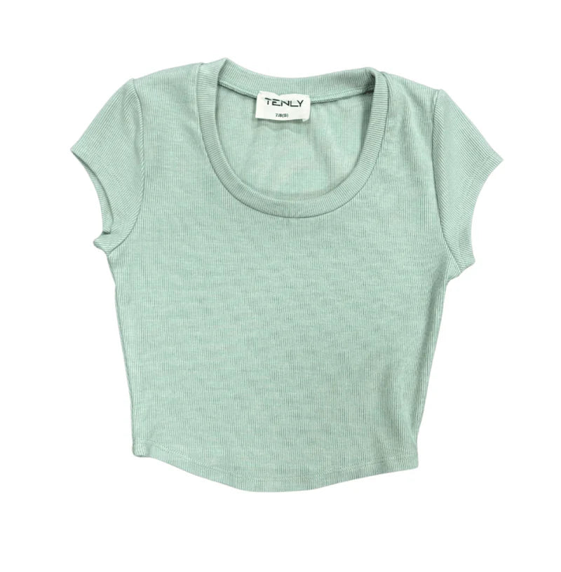 Short Sleeve Scoop Neck