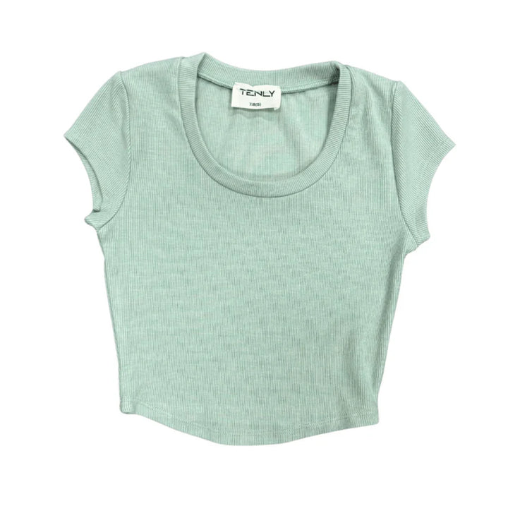 Short Sleeve Scoop Neck