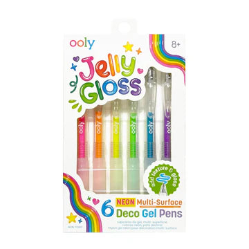 Jelly Gloss Neon Multi Surface Deco Gel Pens