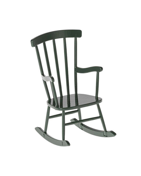 Mouse Rocking Chair in Dark Green