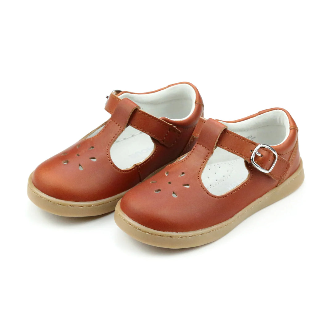 Chelsea Sporty T-Strap MaryJane Cognac