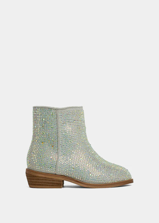 Vanilla Mini Iridescent Bootie