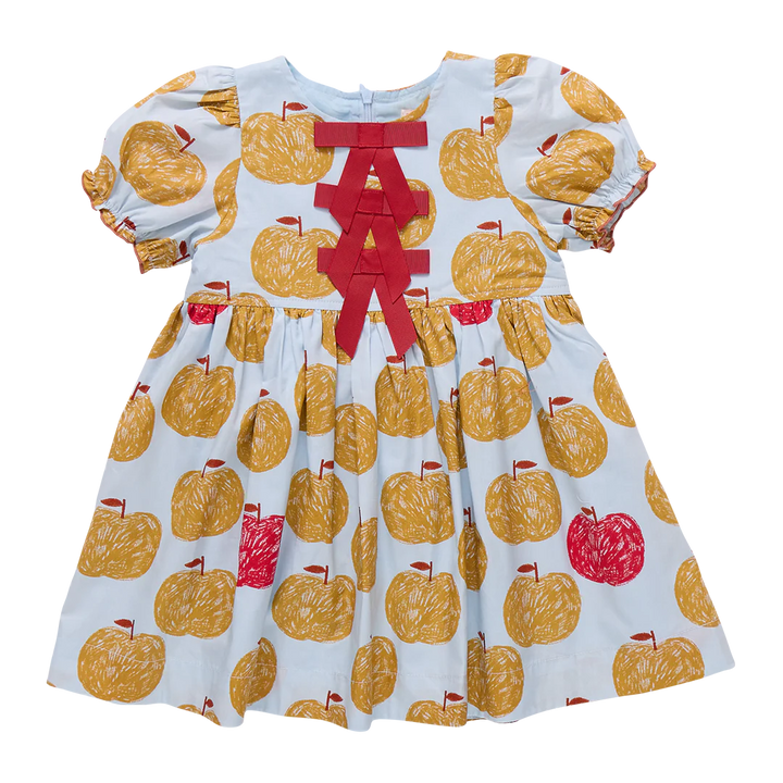 Hermione Dress Gold Apples