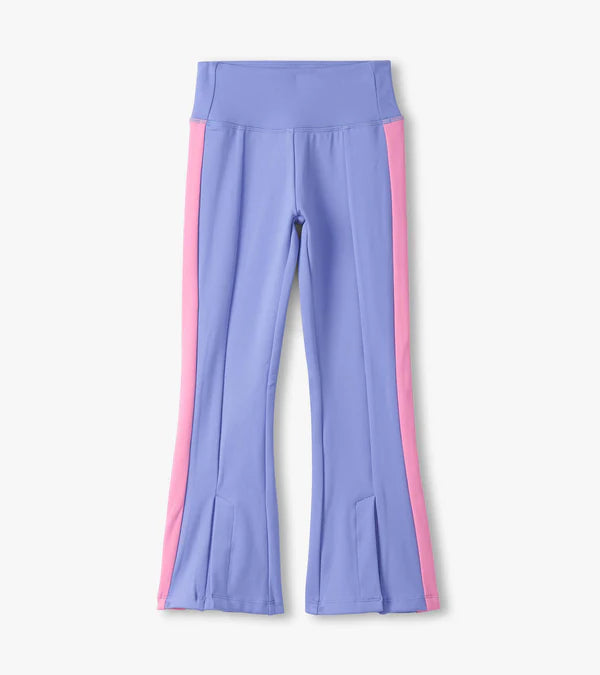 Jacaranda Purple Active Flared Pant Legging