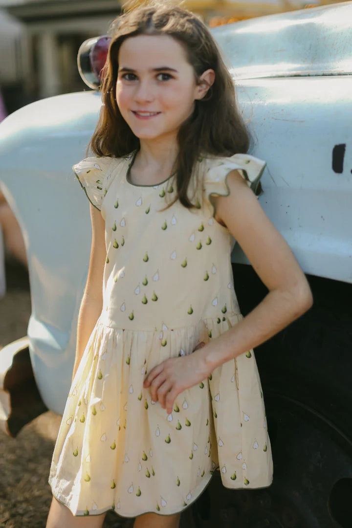 Capers Dress Pear