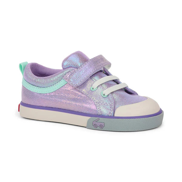 Kristin Purple Metallic Shoe