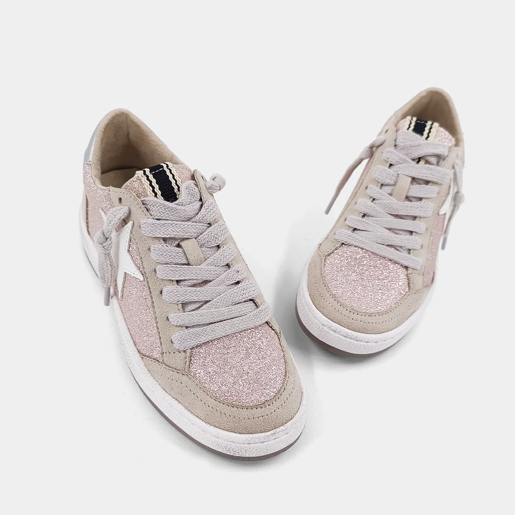 Champagne Glitter Paz Shoe