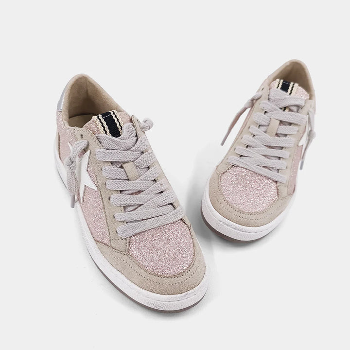 Champagne Glitter Paz Shoe