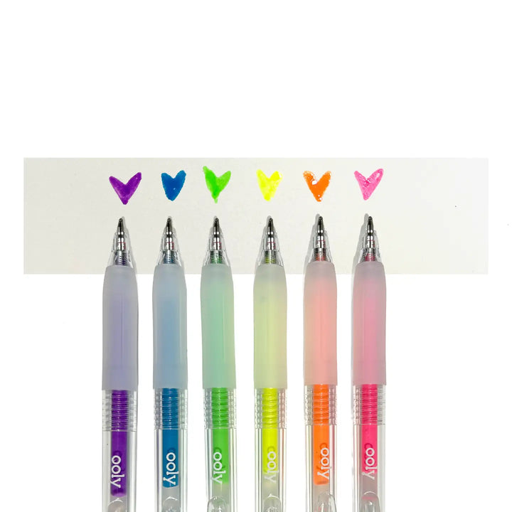 Jelly Gloss Neon Multi Surface Deco Gel Pens