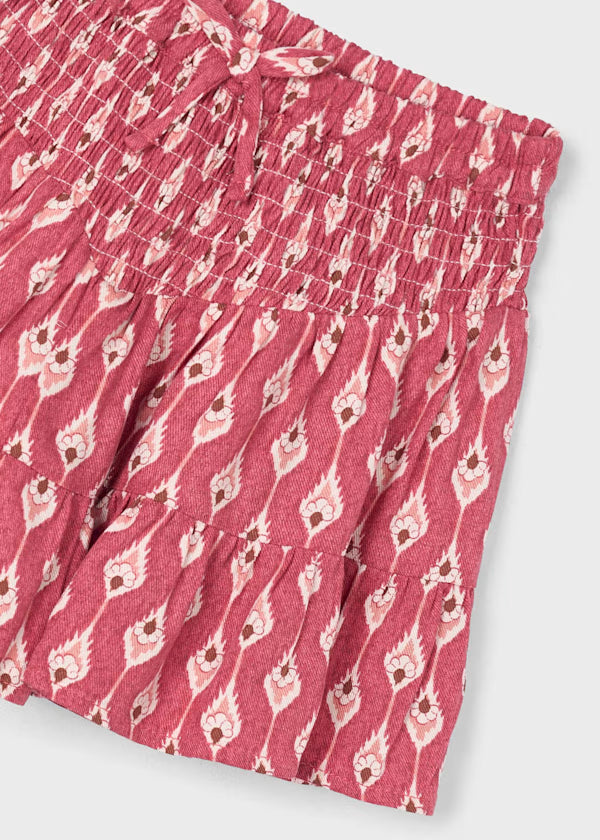 Tandoori Printed Skort