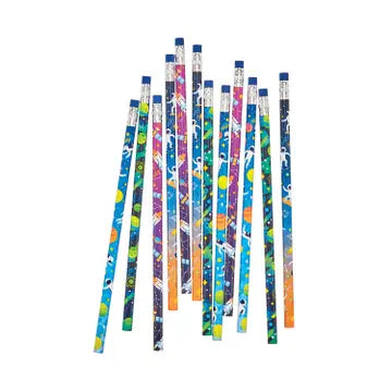 Astronaut Graphite Pencil Set of 12