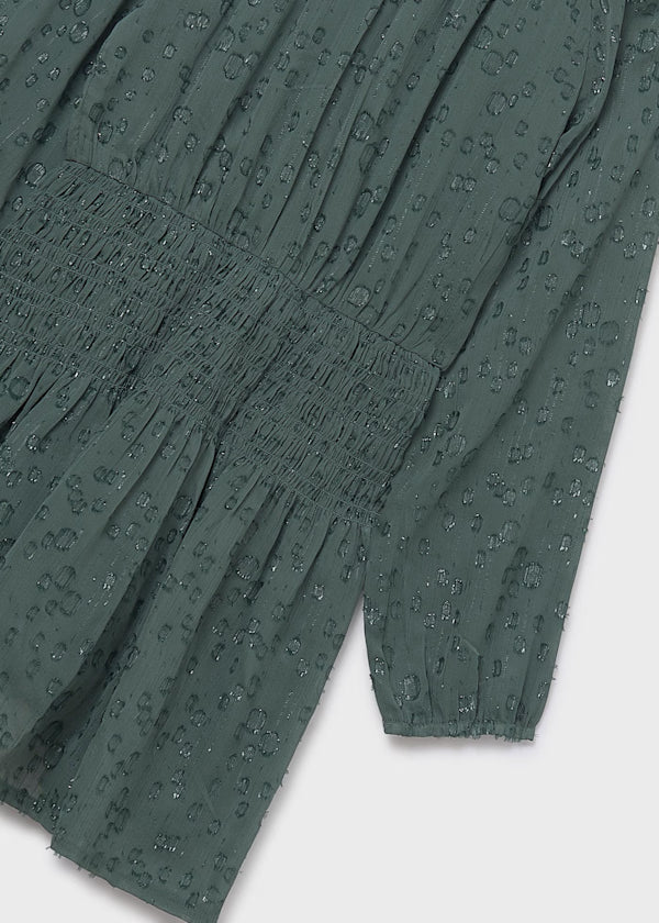 Eucalyptus Chiffon Dress