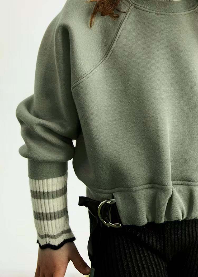 Pullover with Bow Detail