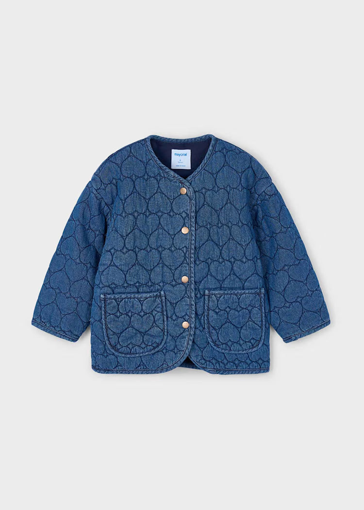 Quilted Chambray Jacket