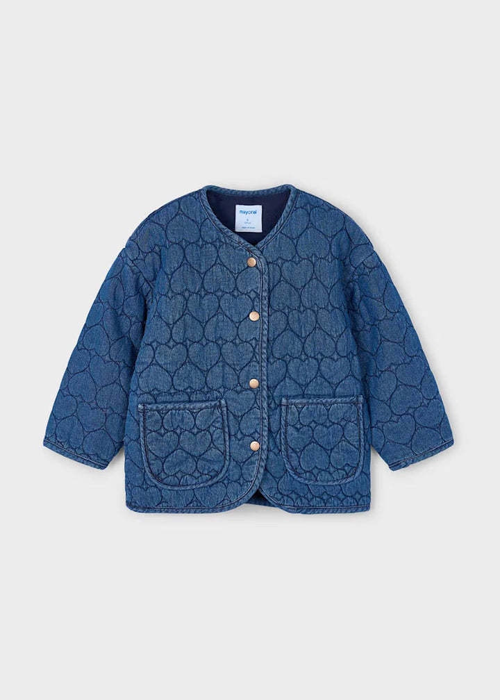 Quilted Chambray Jacket