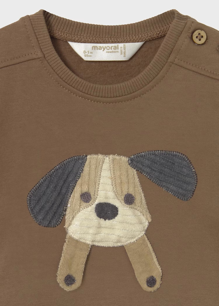 Peek A Boo Puppy Sweatshirt