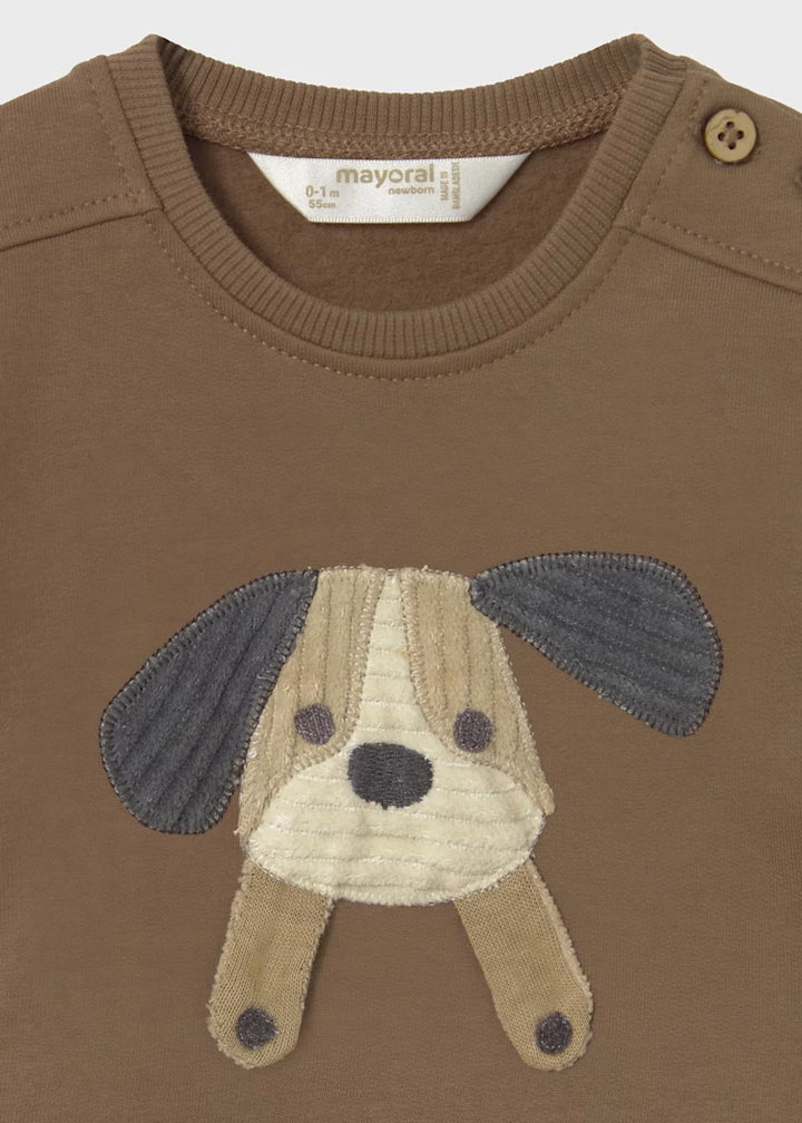 Peek A Boo Puppy Sweatshirt