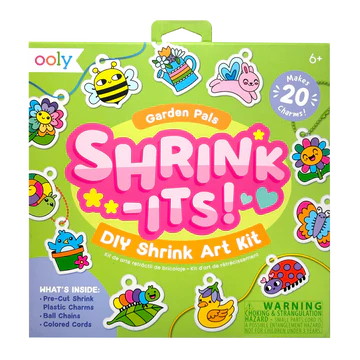 Shrink-It Art Kit Garden Pals