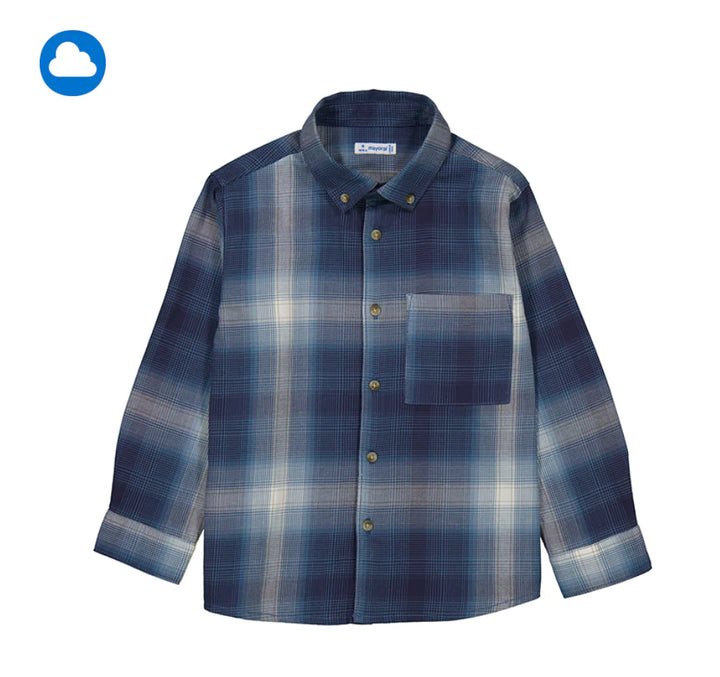 Checked Button Down Shirt