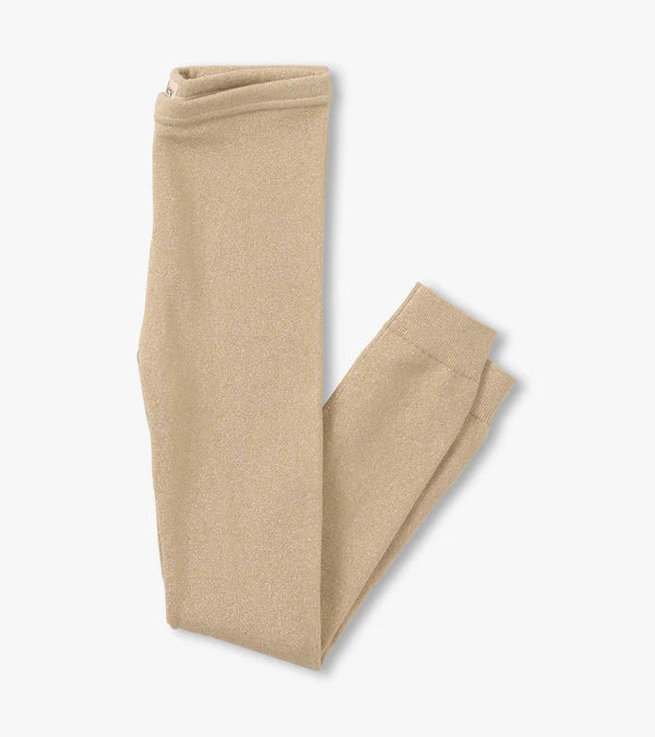 Gold Glitter Legging