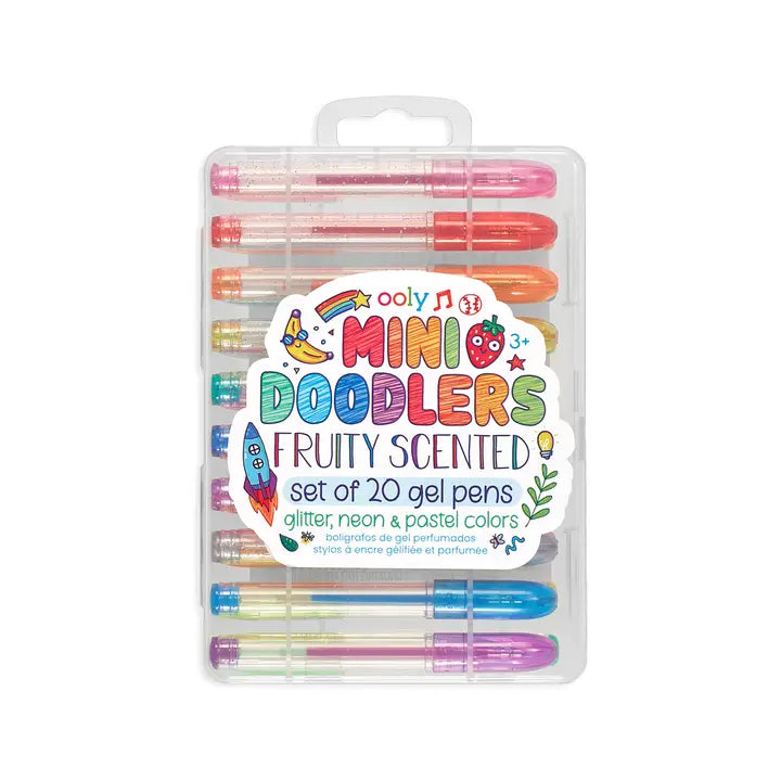 Mini Doodlers Scented Gel Pens - Set of 20