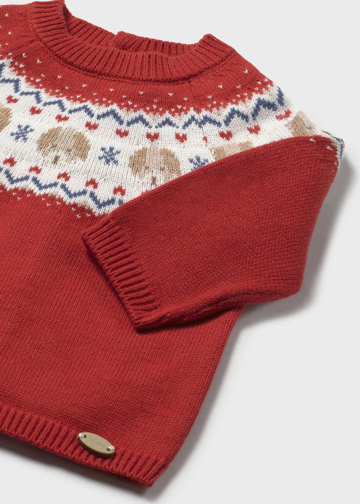 Puppy Knit Sweater