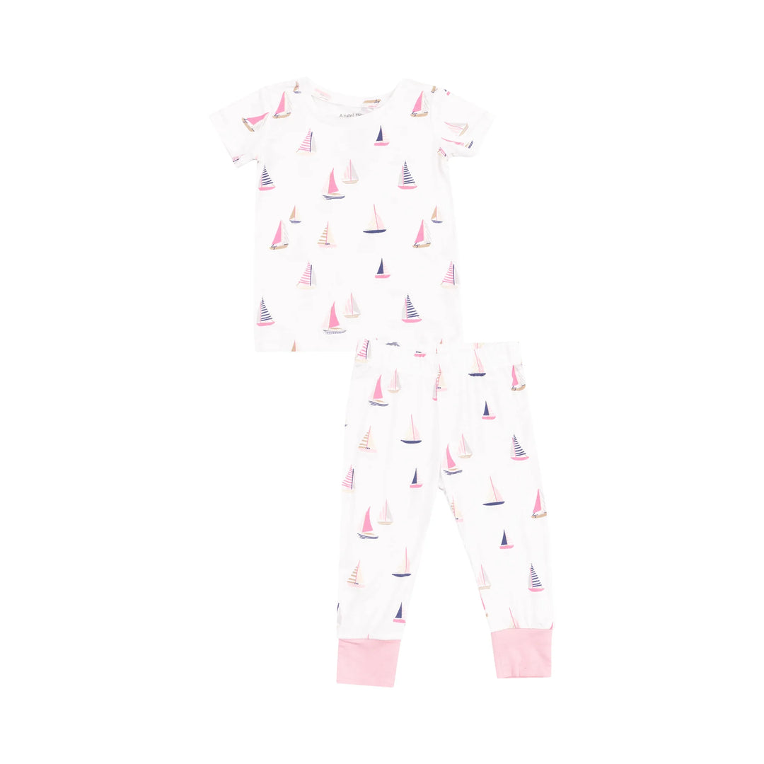 Sailboats Pink Loungewear Set
