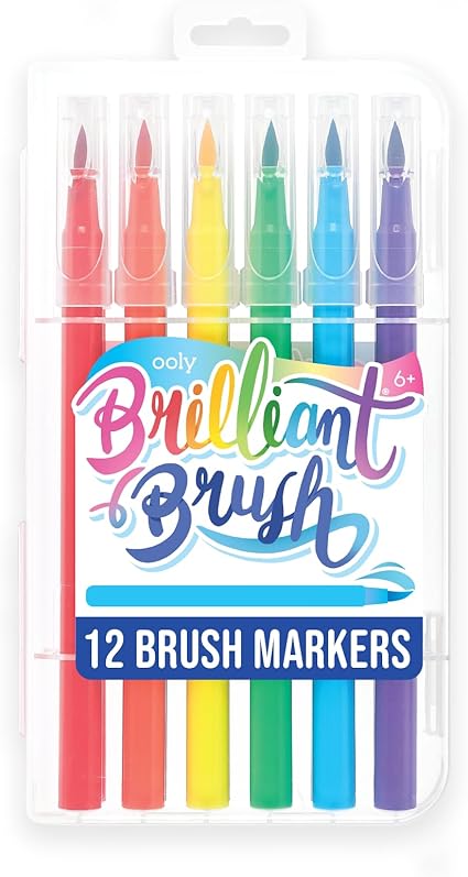 Brilliant Brush Markers