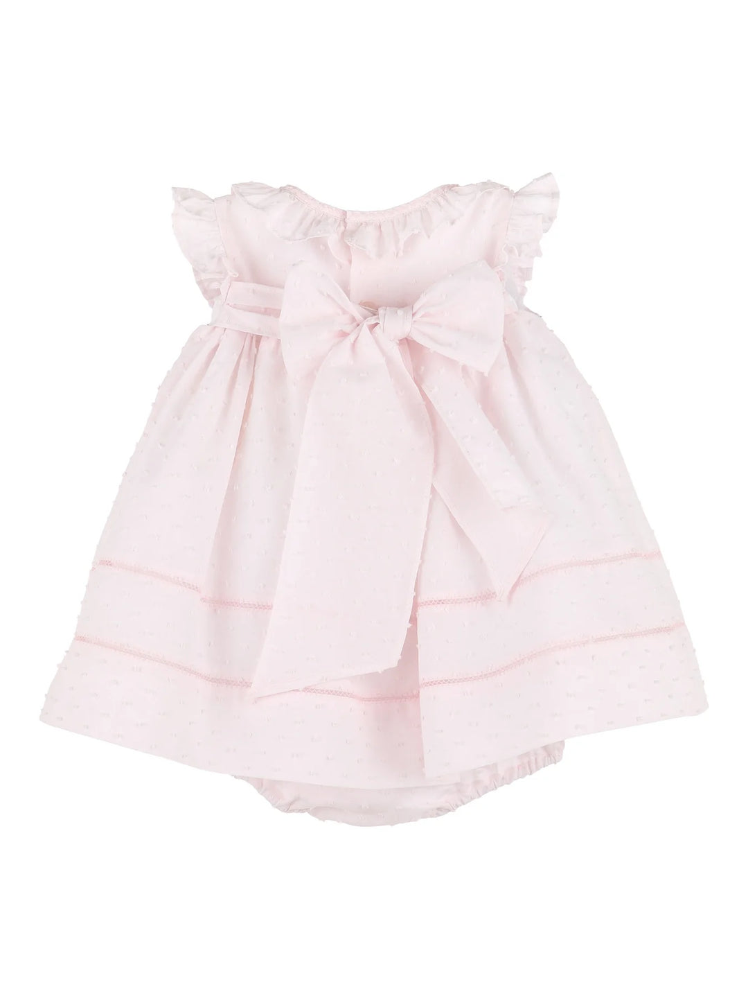 Dotted Ruffle Float Pink