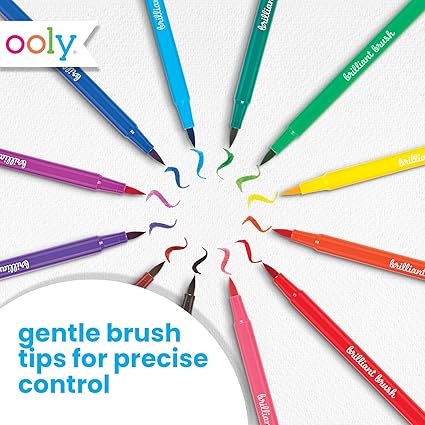 Brilliant Brush Markers