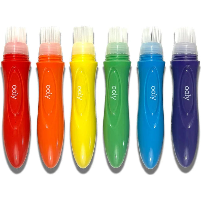 Easy Squeezy Squeezable Poster Paint Brushes